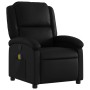 Sillón de masaje reclinable cuero sintético negro de , Sillones - Ref: Foro24-371782, Precio: 211,87 €, Descuento: %