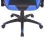 Silla de escritorio reclinable Racing de cuero artificial azul de vidaXL, Sillas de oficina - Ref: Foro24-20171, Precio: 154,...