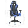 Silla de escritorio reclinable Racing de cuero artificial azul de vidaXL, Sillas de oficina - Ref: Foro24-20171, Precio: 154,...