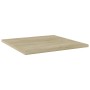 Shelf shelf 4 pcs Sonoma oak plywood 40x40x1.5cm by , Shelves - Ref: Foro24-805176, Price: 26,99 €, Discount: %