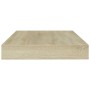 Shelf shelf 4 units Sonoma oak plywood 100x10x1.5cm by , Shelves - Ref: Foro24-805368, Price: 21,01 €, Discount: %