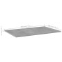 Concrete gray plywood shelf 4 units 80x50x1.5cm by , Shelves - Ref: Foro24-805354, Price: 45,63 €, Discount: %