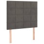 Headboards 2 units of dark gray velvet 100x5x78/88 cm by , Headboards and footboards - Ref: Foro24-3116375, Price: 68,62 €, D...