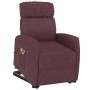 Purple fabric elevating massage chair by , Electric massage chairs - Ref: Foro24-3120433, Price: 291,37 €, Discount: %