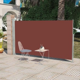 Brown garden or terrace side awning 160x300 cm by , Umbrellas - Ref: Foro24-41547, Price: 66,99 €, Discount: %