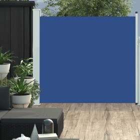 Einziehbare seitliche Gartenmarkise blau 170x300 cm von , Sonnenschirme - Ref: Foro24-48366, Preis: 85,99 €, Rabatt: %