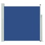 Retractable side garden awning blue 170x300 cm by , Umbrellas - Ref: Foro24-48366, Price: 84,77 €, Discount: %