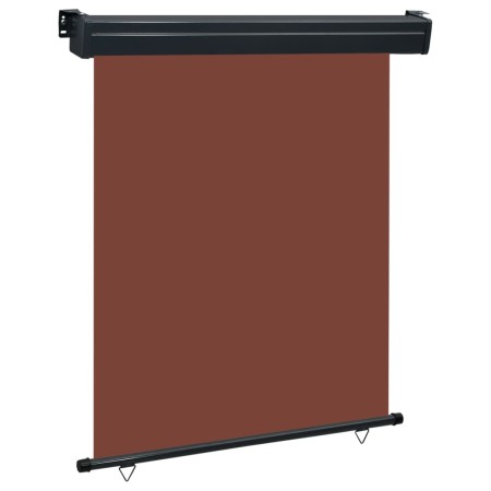 Toldo lateral de balcón marrón 140x250 cm de , Sombrillas - Ref: Foro24-48429, Precio: 108,09 €, Descuento: %