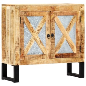 Aparador de madera de mango maciza 80x30x76 cm de , Aparadores - Ref: Foro24-282755, Precio: 199,99 €, Descuento: %