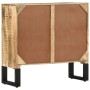 Aparador de madera de mango maciza 80x30x76 cm de , Aparadores - Ref: Foro24-282755, Precio: 199,83 €, Descuento: %