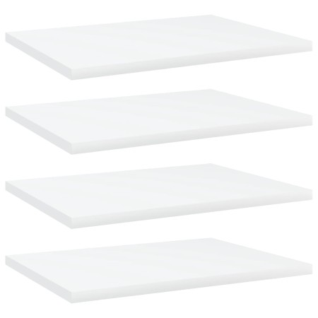 Shelf shelves 4 pcs white plywood 40x30x1.5cm by , Shelves - Ref: Foro24-805154, Price: 32,25 €, Discount: %