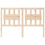 Solid pine wood bed headboard 140.5x4x100 cm by , Headboards and footboards - Ref: Foro24-818565, Price: 63,99 €, Discount: %