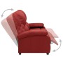 2-seater reclining sofa in red wine-colored fabric by , Armchairs - Ref: Foro24-324092, Price: 230,23 €, Discount: %