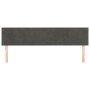 Headboards 2 units of dark gray velvet 100x5x78/88 cm by , Headboards and footboards - Ref: Foro24-346097, Price: 68,62 €, Di...