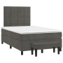 Cama box spring con colchón terciopelo gris oscuro 120x200 cm de , Camas y somieres - Ref: Foro24-3137834, Precio: 455,32 €, ...