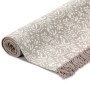 Alfombra de algodón Kilim 120x180 cm estampado gris topo de vidaXL, Alfombras - Ref: Foro24-246557, Precio: 28,99 €, Descuent...