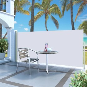 Retractable side awning 140x300 cm cream by , Umbrellas - Ref: Foro24-45354, Price: 66,99 €, Discount: %