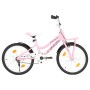 Kinderfahrrad und Frontgepäckträger 20" rosa und schwarz von , Fahrräder - Ref: Foro24-92197, Preis: 237,41 €, Rabatt: %