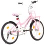 Kinderfahrrad und Frontgepäckträger 20" rosa und schwarz von , Fahrräder - Ref: Foro24-92197, Preis: 237,41 €, Rabatt: %