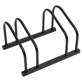 Bicycle rack for 2 bicycles black steel by , Bases and supports for storing bicycles - Ref: Foro24-154422, Price: 26,74 €, Di...