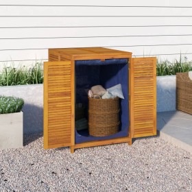 Garden storage box solid acacia wood 70x87x104 cm by , Outdoor storage boxes - Ref: Foro24-360029, Price: 263,97 €, Discount: %