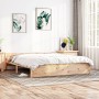 Estructura de cama madera maciza 200x200 cm de , Camas y somieres - Ref: Foro24-815064, Precio: 166,99 €, Descuento: %