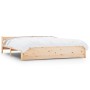 Estructura de cama madera maciza 200x200 cm de , Camas y somieres - Ref: Foro24-815064, Precio: 166,99 €, Descuento: %