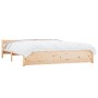 Estructura de cama madera maciza 200x200 cm de , Camas y somieres - Ref: Foro24-815064, Precio: 166,99 €, Descuento: %