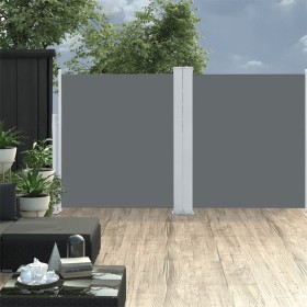 Anthrazitgraue einziehbare Seitenmarkise 140x600 cm von , Sonnenschirme - Ref: Foro24-48456, Preis: 117,39 €, Rabatt: %