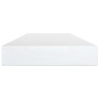 Shelf shelf 4 pcs glossy white wood 100x10x1.5cm by , Shelves - Ref: Foro24-805372, Price: 24,99 €, Discount: %