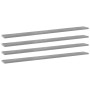 Shelf shelf 4 pcs concrete gray wood 100x10x1.5cm by , Shelves - Ref: Foro24-805370, Price: 30,92 €, Discount: %