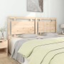 Cabecero de cama madera maciza de pino 185,5x4x100 cm de , Cabeceros y pies de cama - Ref: Foro24-817955, Precio: 75,00 €, De...