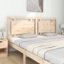 Cabecero de cama madera maciza de pino 185,5x4x100 cm de , Cabeceros y pies de cama - Ref: Foro24-817955, Precio: 75,00 €, De...