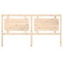 Cabecero de cama madera maciza de pino 185,5x4x100 cm de , Cabeceros y pies de cama - Ref: Foro24-817955, Precio: 75,00 €, De...