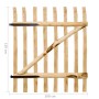 Puerta para valla madera de avellano 100x120cm de vidaXL, Puertas de jardín - Ref: Foro24-142592, Precio: 83,99 €, Descuento: %