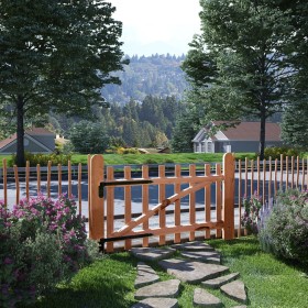 Gate for fence 100x60cm impregnated hazel wood by vidaXL, garden gates - Ref: Foro24-142594, Price: 82,99 €, Discount: %