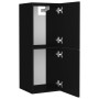 Juego de muebles de baño madera de ingeniería negro de , Muebles de baño - Ref: Foro24-3071469, Precio: 361,39 €, Descuento: %