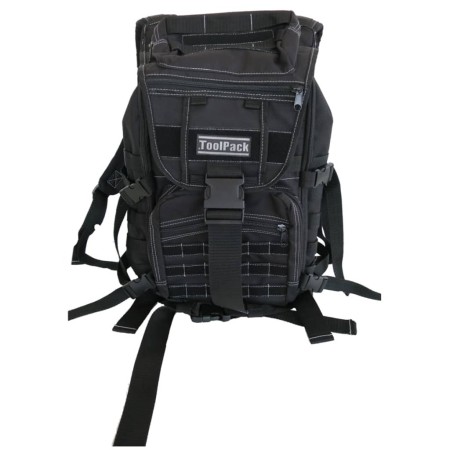 Toolpack Budge multifunctional backpack black 30x22x50 cm 360.106 by Toolpack, Tool bags - Ref: Foro24-418852, Price: 39,77 €...