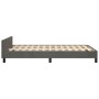 Dark gray velvet bed frame with headboard 120x200 cm by , Beds and slatted bases - Ref: Foro24-3125746, Price: 167,65 €, Disc...