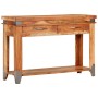 Solid acacia wood console table 110x34x74 cm by vidaXL, Nightstands - Ref: Foro24-338469, Price: 156,32 €, Discount: %