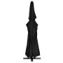 Garden umbrella with black aluminum pole 600 cm by , Umbrellas - Ref: Foro24-47376, Price: 294,99 €, Discount: %