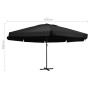 Garden umbrella with black aluminum pole 600 cm by , Umbrellas - Ref: Foro24-47376, Price: 294,99 €, Discount: %