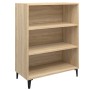 Aparador de madera contrachapada roble Sonoma 69,5x32,5x90 cm de , Aparadores - Ref: Foro24-812252, Precio: 53,09 €, Descuent...