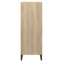 Aparador de madera contrachapada roble Sonoma 69,5x32,5x90 cm de , Aparadores - Ref: Foro24-812252, Precio: 53,09 €, Descuent...