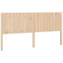 Cabecero de cama madera maciza de pino 185,5x4x100 cm de , Cabeceros y pies de cama - Ref: Foro24-818885, Precio: 81,94 €, De...