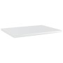 Estante estantería 4uds contrachapada blanco brillo 40x30x1,5cm de , Estanterías - Ref: Foro24-805164, Precio: 25,98 €, Descu...