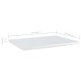 4 Stück Sperrholz Regal glänzend weiß 40x30x1,5cm von , Regale - Ref: Foro24-805164, Preis: 25,99 €, Rabatt: %