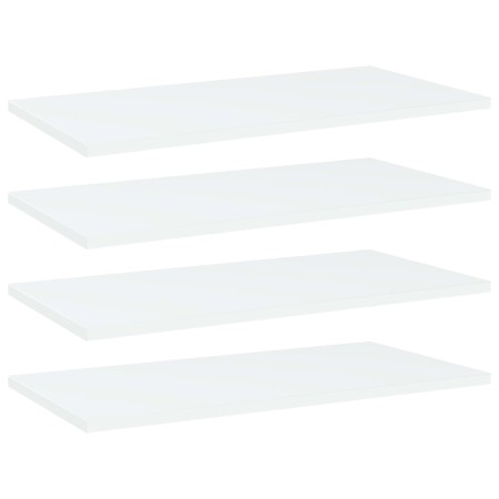 Estantes para estantería 4 uds contrachapada blanco 60x30x1,5cm de , Estanterías - Ref: Foro24-805234, Precio: 26,37 €, Descu...