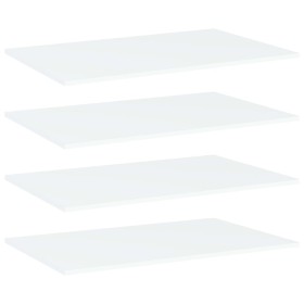 Shelves for shelving unit 4 pcs plywood white 80x50x1.5cm by , Shelves - Ref: Foro24-805346, Price: 46,16 €, Discount: %