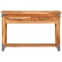 Solid acacia wood console table 110x34x74 cm by vidaXL, Nightstands - Ref: Foro24-338469, Price: 156,99 €, Discount: %